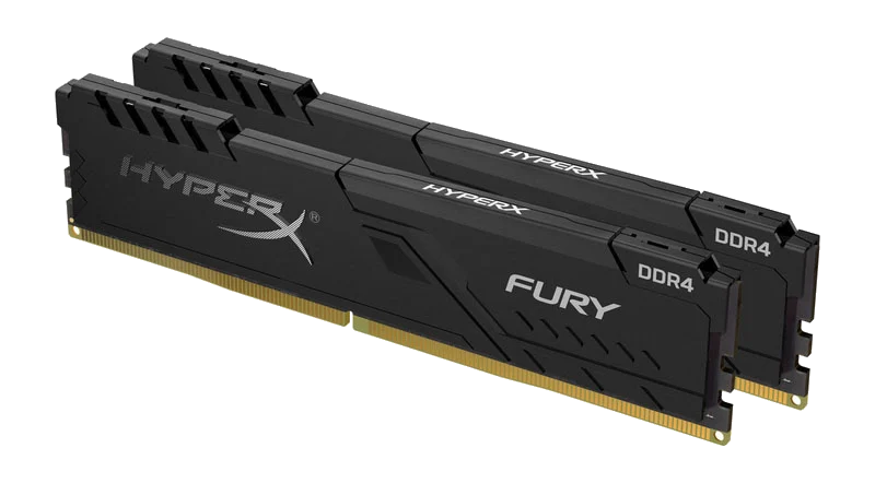 Kingston® 16GB 3200MHz DDR4 CL16 DIMM (Kit of 2) 1Rx8 FURY
