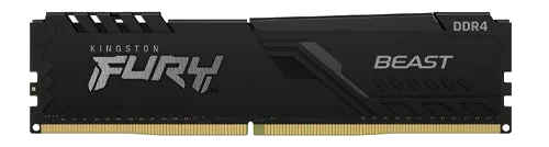Kingston® 16GB 3200MHz DDR4 CL16 DIMM 1Rx8 FURY