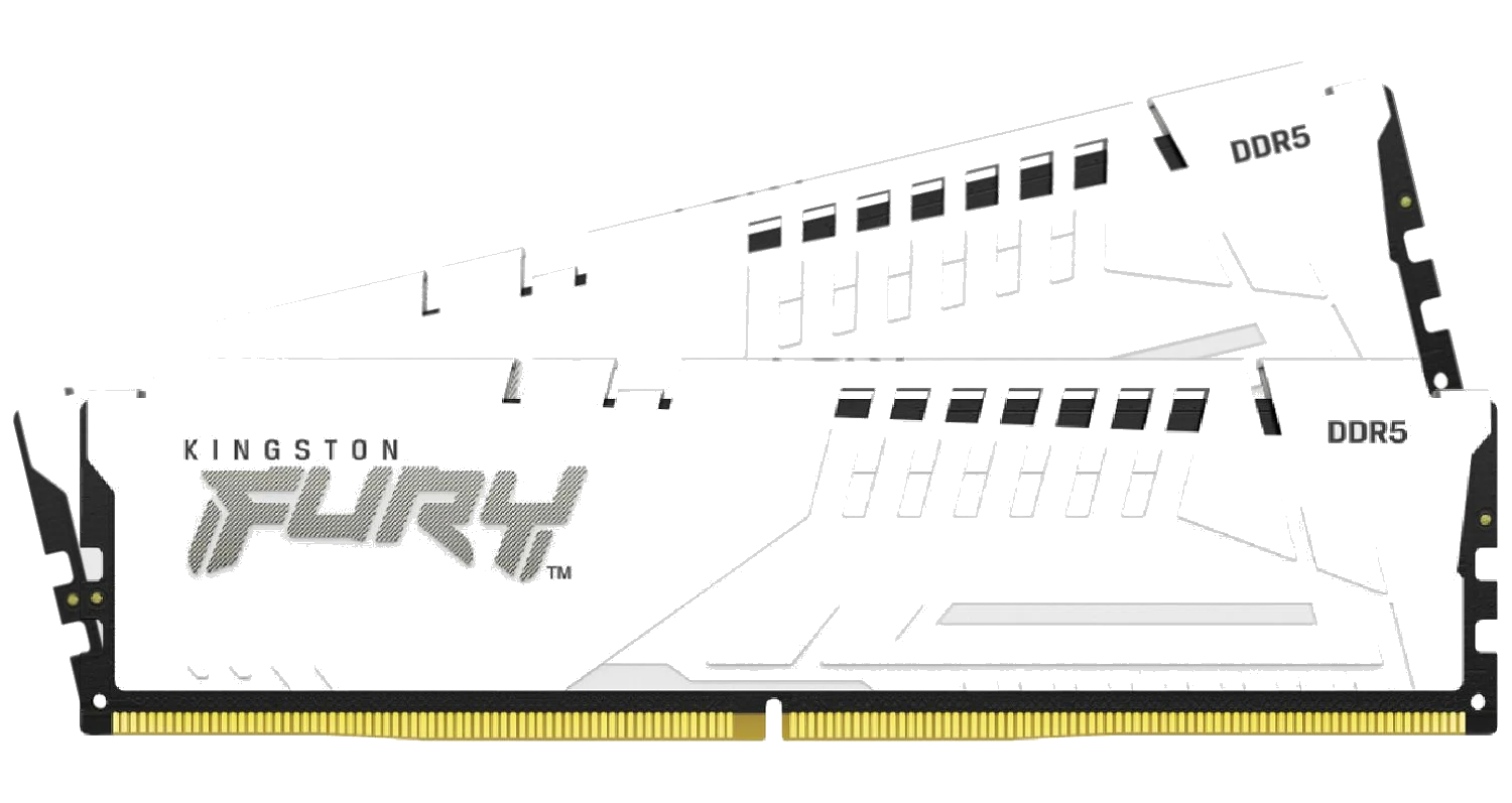 Kingston FURY® Beast 32GB 2x16GB 6000Mhz DDR5 CL30 White