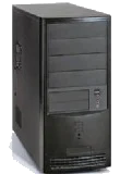 Foxconn TLA436,FSP300W, Ventilation tube , 80mm Fan, USB2.0 SILVER/BLACK – תמונה 5