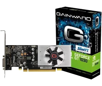 GAINWARD nVIDIA Geforce GT1030 2048MB DDR3+ TV OUT- HDMI / Dual DVI,Vista/WIN7 Ready PCI-E