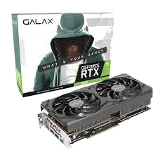 GALAX nVIDIA Geforce RTX 3070 (1-Click OC) 8GB GDDR6X - HDMI + 3XDP , PCI-E
