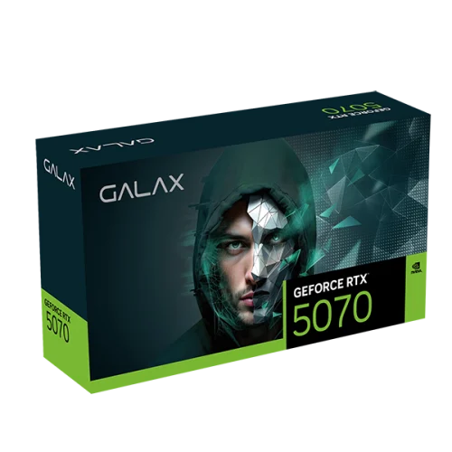GALAX nVIDIA Geforce RTX 5070 12GB GDDR7 EX Gamer 1-Click OC Tripel Fan 3DP+HDMI – תמונה 2