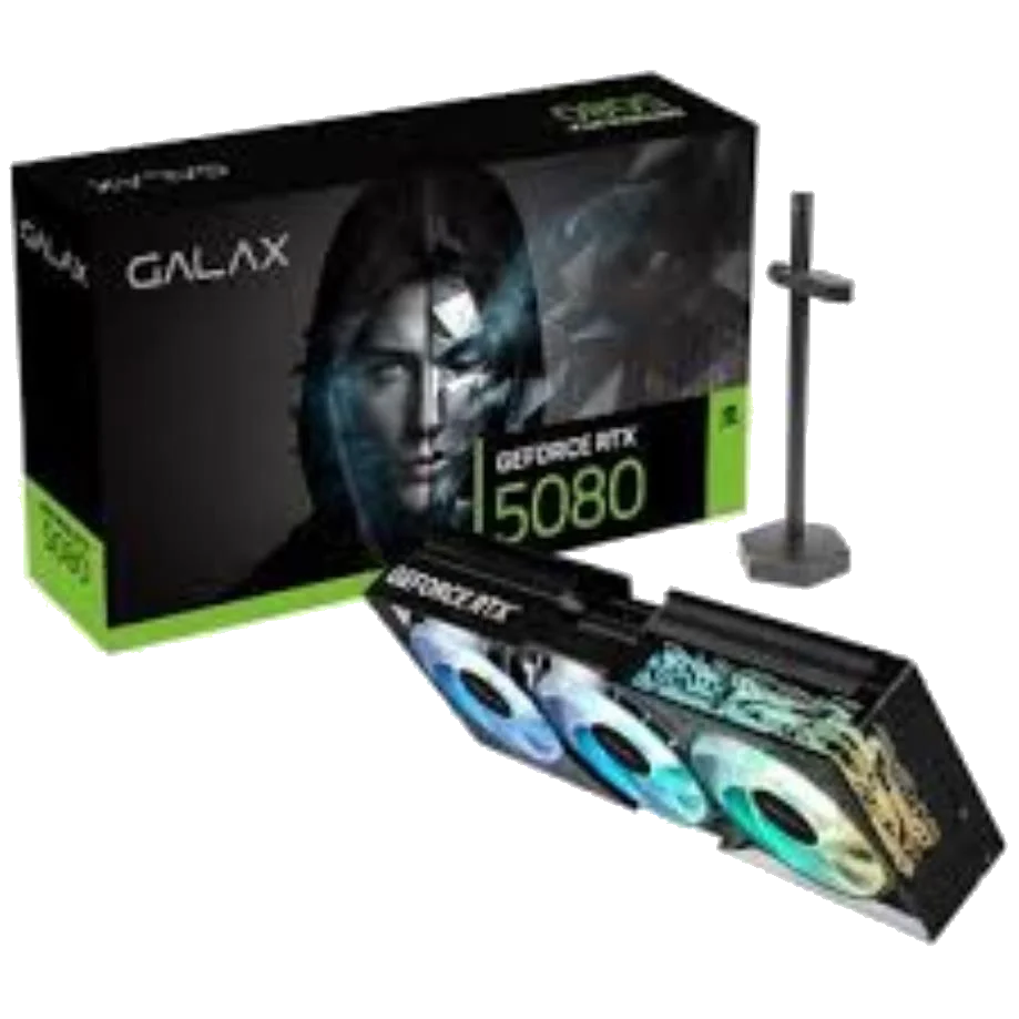 GALAX B37S GeForce RTX 5080 1-Click OC Triple Fan 16GB GDDR7 3DP+HDMI