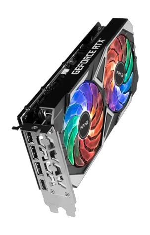 GALAX nVIDIA GeForce RTX 3050 8GB EX (1-Click OC) 8GB DDR6+ TV OUT- HDMI-out / DVI / DP, PCI-E