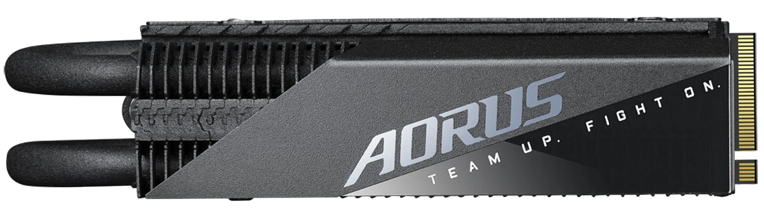 דיסק קשיח GIGABYTE® SSD 2.0TB AORUS M.2 2280 NVMe PCIE5x4 w/Heatsink – תמונה 2