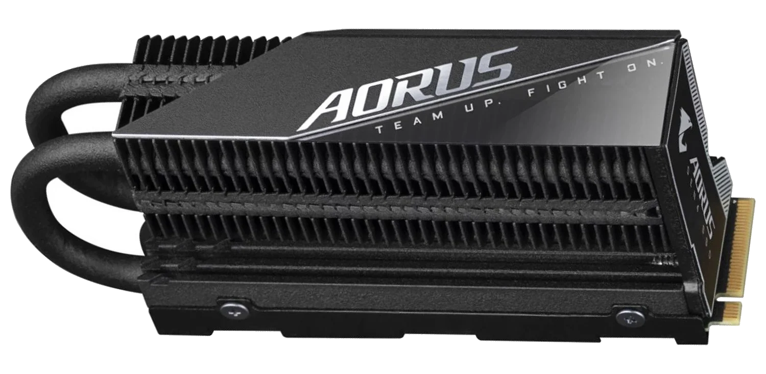 דיסק קשיח GIGABYTE® SSD 2.0TB AORUS M.2 2280 NVMe PCIE5x4 w/Heatsink – תמונה 3