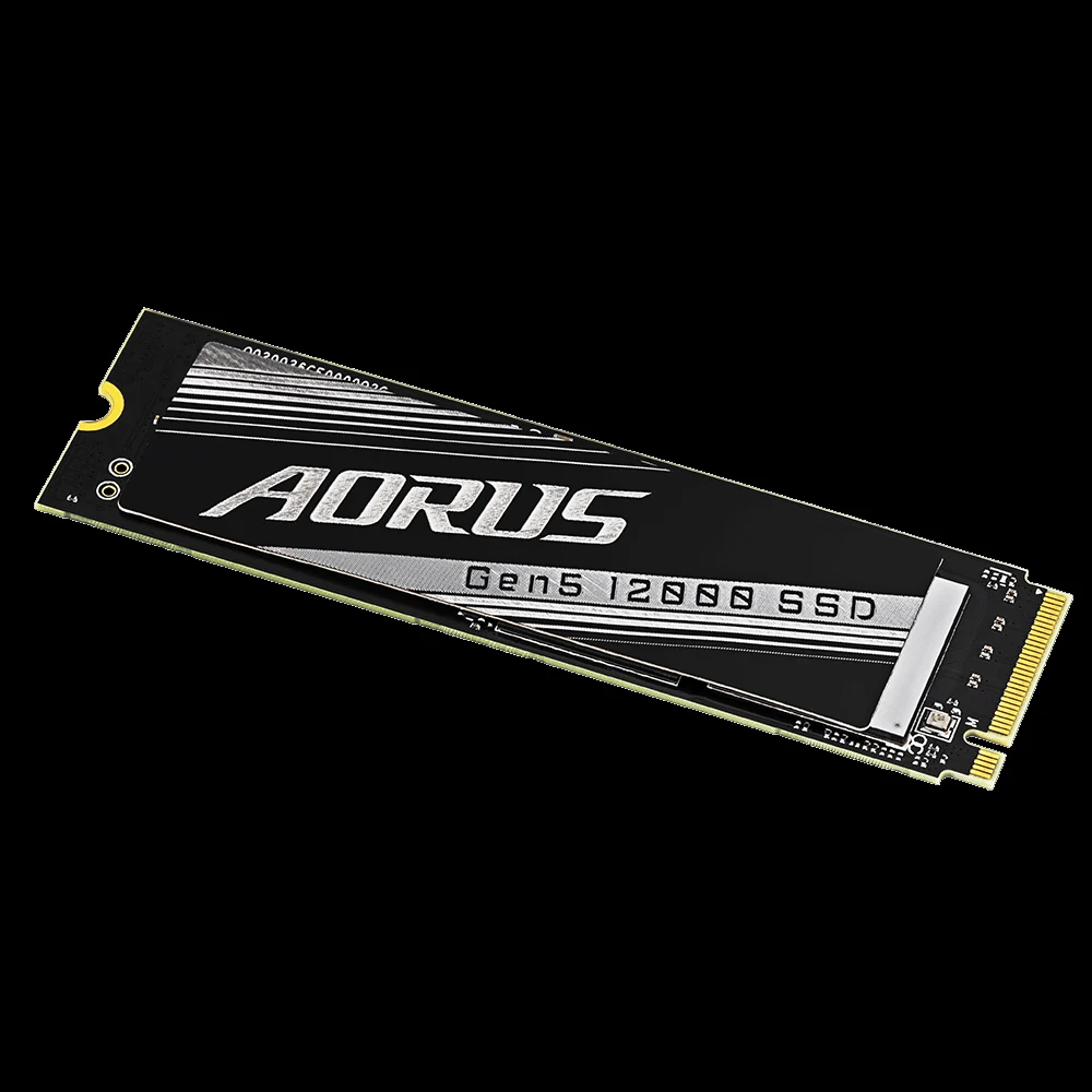 דיסק קשיח GIGABYTE® SSD 2.0TB AORUS M.2 2280 NVMe PCIE5x4 w/Heatsink – תמונה 4