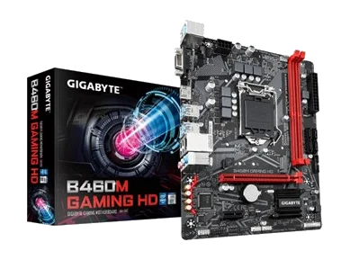 GIGABYTE B460M GAMING HD ,4DualDDR4 2133/2400/2666 ,8CH ,1GB ,HDMI S1200