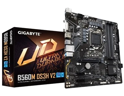 GIGABYTE B560M DS3H ,4DualDDR4 2133/2400/2666/2933/3000/3200 ,8CH ,1GB ,HDMI S1200