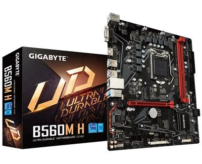 GIGABYTE B560M H ,2DualDDR4 2133/2400/2666/2933/3000/3200 ,8CH ,1GB ,HDMI S1200