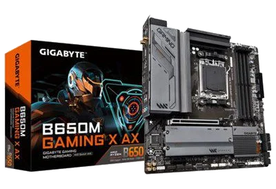 GIGABYTE B650M GAMING X AX DDR5 , AM5 ,PCI-E, DualDDR5 5200 +LAN2500 HDMI