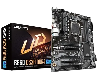 GIGABYTE B660 DS3H ,4DualDDR4 2133/2400/2666/2933/3000/3200 ,8CH ,1GB ,HDMI S1700
