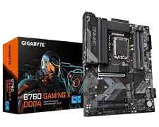 GIGABYTE B760 GAMING X DDR4 ,4DualDDR4 2133/2400/2666/2933/3000/3200 ,8CH ,2.5GB ,HDMI S1700