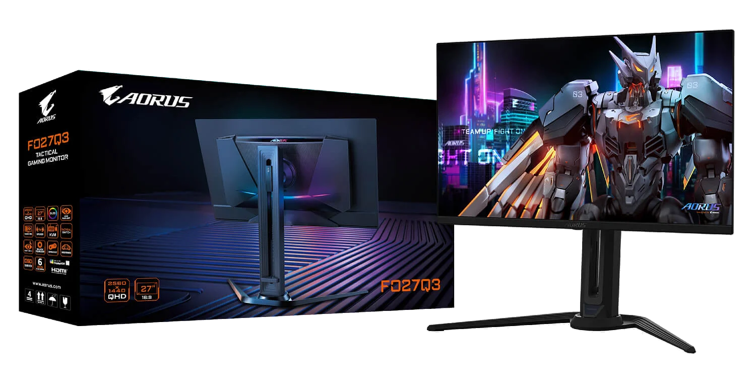 GS27Q27" AORUS OLED QHD 360Hz 0.03ms