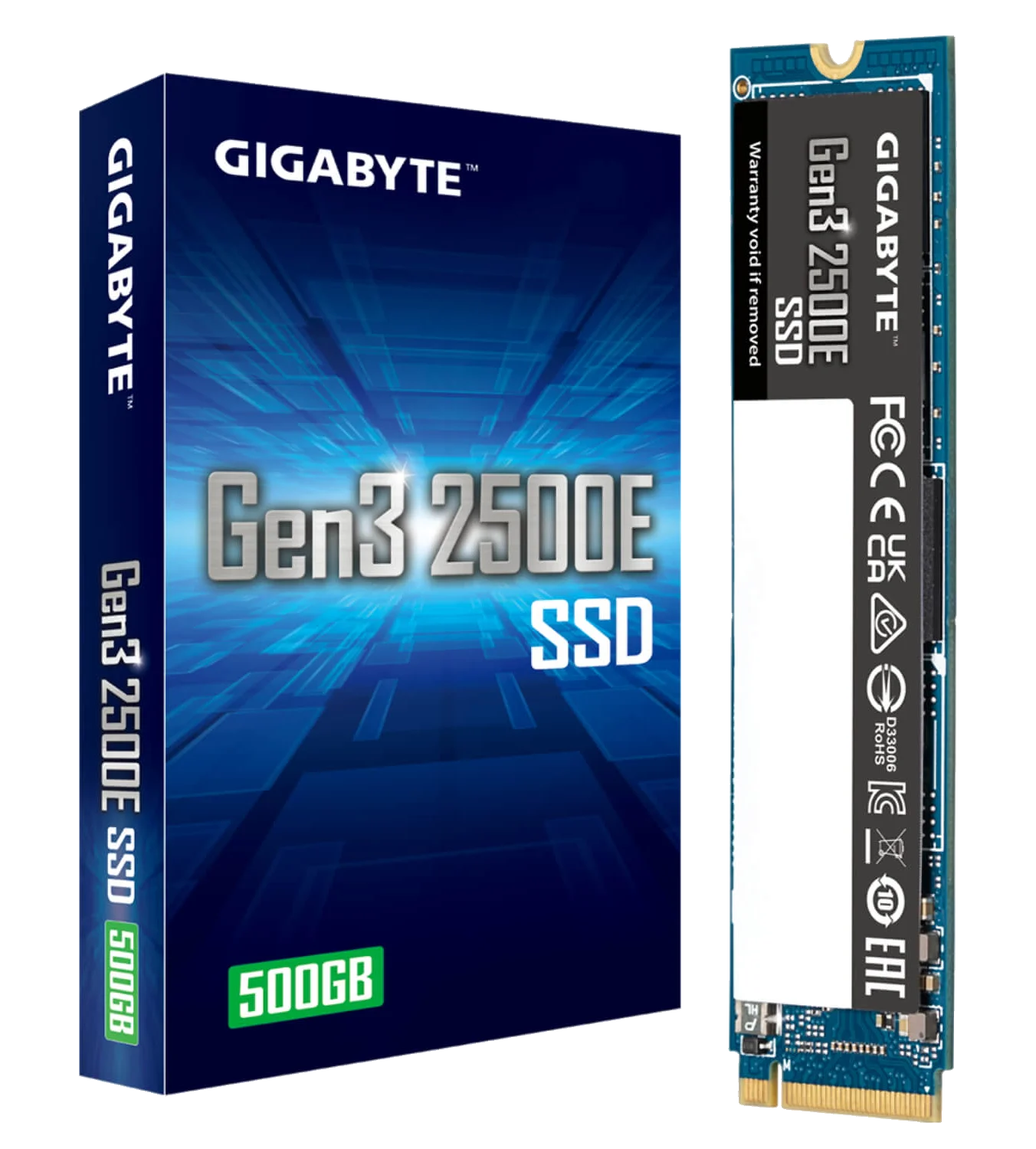 דיסק קשיח GIGABYTE® Gen3 2500E SSD NVME 500B