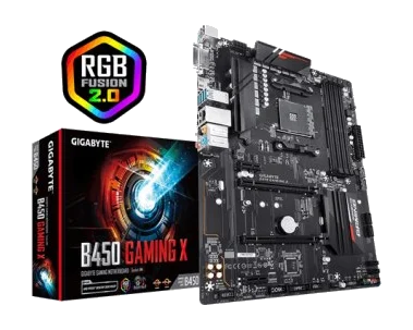 GIGABYTE B450 GAMING X , AM4,PCI-E, DualDDR4 2133/2400/2667/2933 +LAN1000 HDMI