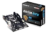 GIGABYTE GA-B85M-D2V ,DualDDR3 1333/1600,8CH ,1GB