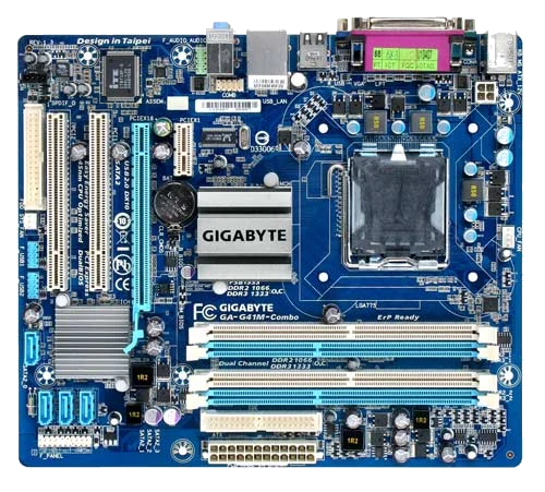 GIGABYTE GA-G41M-Combo 1333MHz,DualDDR2+3 1066/1333,8CH +LAN1000