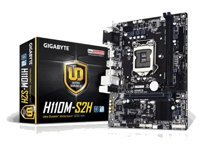 GIGABYTE GA-H110M-S2H ,DualDDR4 2133,8CH ,1GB ,S1151 ,DVI ,HDMI