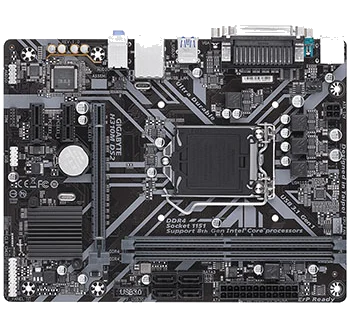 GIGABYTE GA-H310M DS2 ,DualDDR4 2133/2400/2666,8CH ,1GB ,S1151
