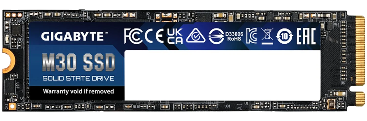 דיסק קשיח GIGABYTE® SSD 512GB M30 M.2 PCIe NVMe