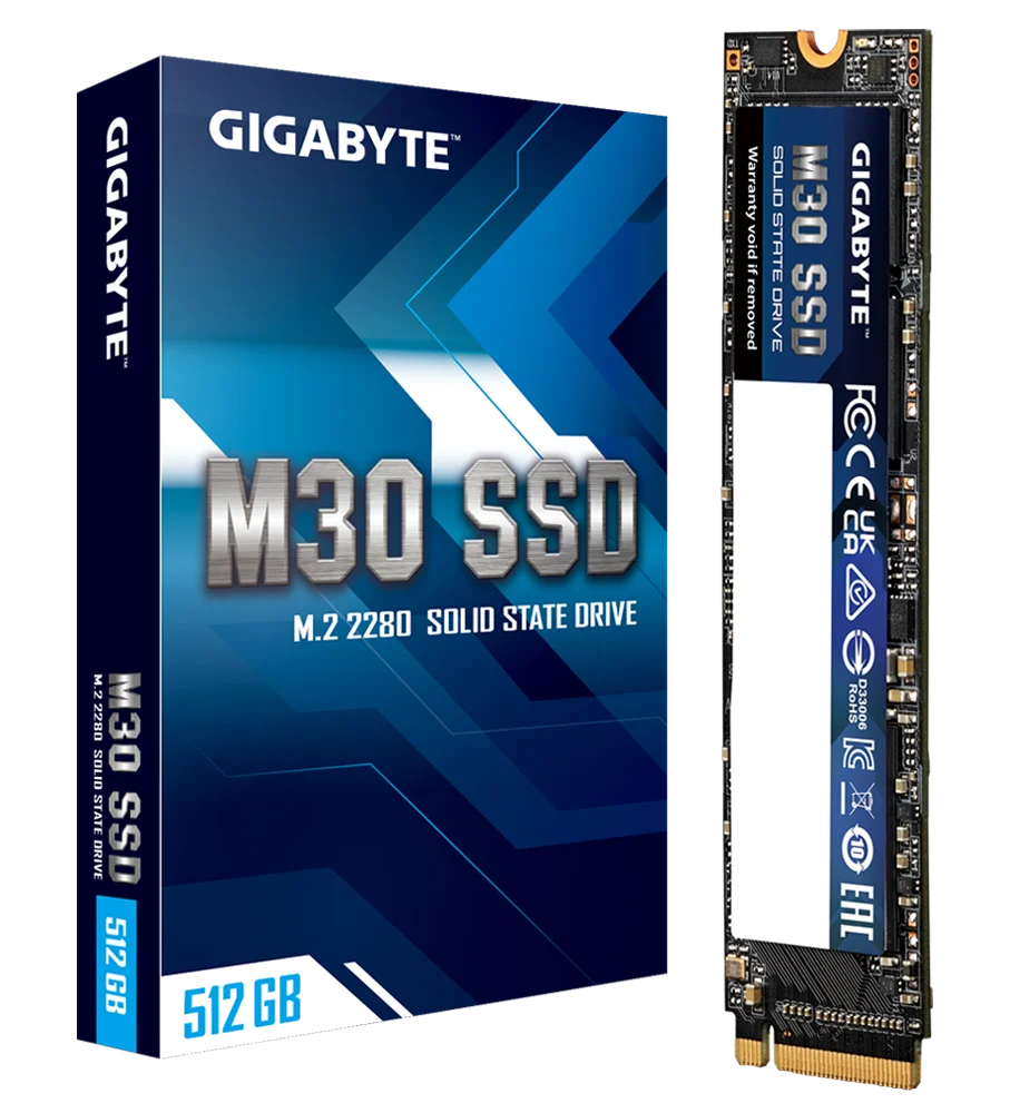 דיסק קשיח GIGABYTE® SSD 512GB M30 M.2 PCIe NVMe – תמונה 2
