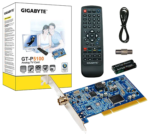 כ.טלביזיה +שלט GIGABYTE GT-P5100