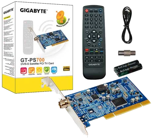 כ.טלביזיה +שלט GIGABYTE GT-PS700