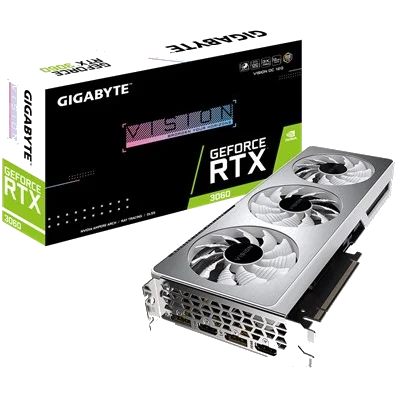 GIGABYTE GV-N3060VISION OC-12GD 2.0 Geforce RTX 3060 12GB / DisplayPort / HDMI, PCI-E