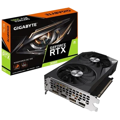 GIGABYTE GV-N3060WF2OC-12GD 2.0 Geforce RTX 3060 12GB / DisplayPort / HDMI, PCI-E