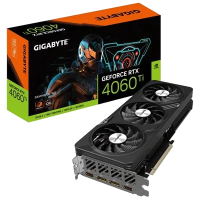 GIGABYTE GV-N406TGAMING OC-16GD nVIDIA Geforce 4060 TI 16GB GDDR6X Triple Fan 3DP+HDMI