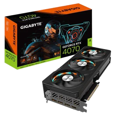 GIGABYTE GV-N407GAMING OC-12GD nVIDIA Geforce 4070 12GB GDDR6X Triple Fan 3DP+HDMI