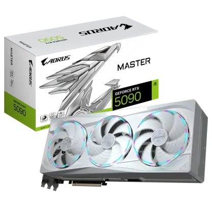 GIGABYTE AORUS GeForce RTX™ 5090 MASTER ICE 32G GDDR7 3DP+HDMI
