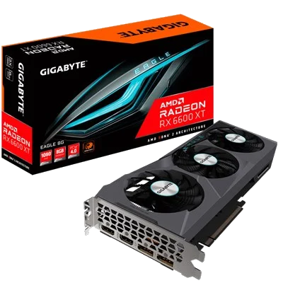 GIGABYTE GV-R66XTEAGLE-8GD RADEON RX 6600 XT 8GB 192Bit GDDR6 +DP +HDMI PCI-E
