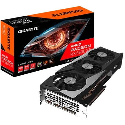 GIGABYTE GV-R66XTGAMING-OC-8GD RADEON RX 6600XT 8GB 128Bit GDDR6 +DP +HDMI PCI-E