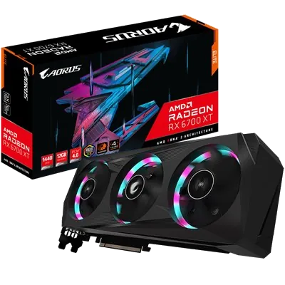 GIGABYTE GV-R67XTAORUS E-12GD 12GB 192Bit GDDR6 +DP +HDMI PCI-E