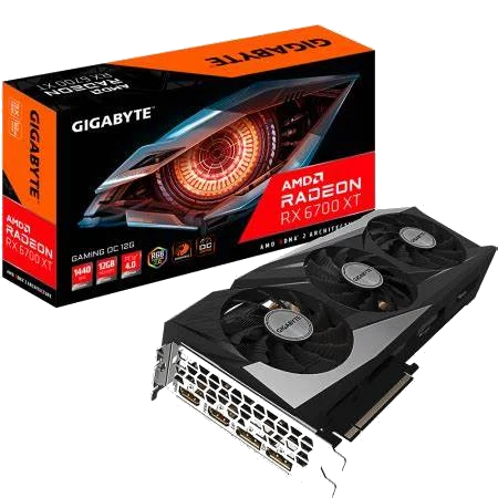 GIGABYTE GV-R67XTGAMING OC-12GD 12GB 192Bit GDDR6 +DP +HDMI PCI-E
