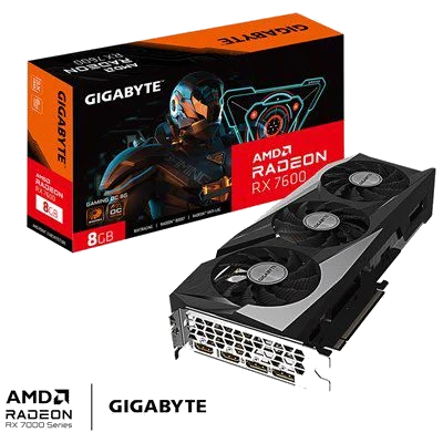 GIGABYTE GV-R76GAMING OC-8GD 8GB 128Bit GDDR6 +DP +HDMI PCI-E
