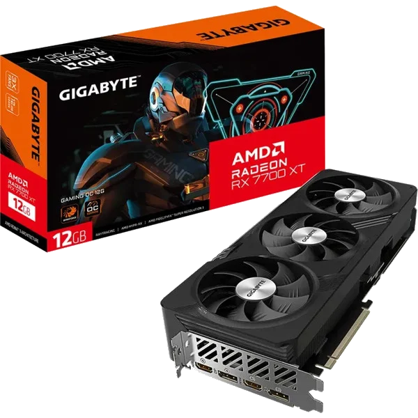 GIGABYTE GV-R77XTGAMING OC-12GD 12GB 192Bit GDDR6 +DP +HDMI PCI-E