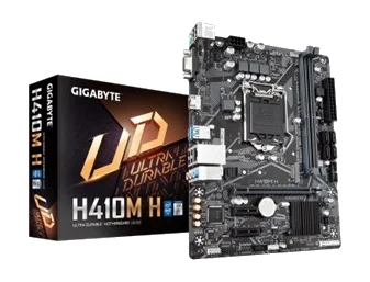 GIGABYTE H410M H ,2DualDDR4 2133/2400/2666 ,8CH ,1GB ,HDMI S1200