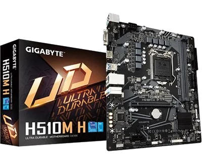 GIGABYTE H510M H ,2DualDDR4 2133/2400/2666/2800/2933 ,8CH ,1GB ,HDMI S1200