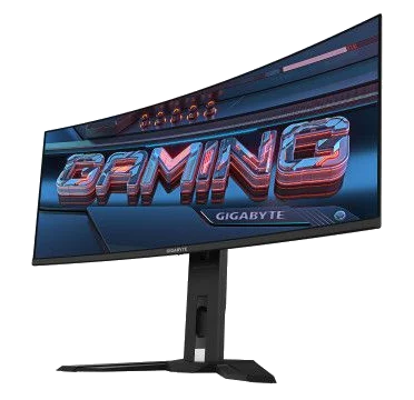מסך GIGABYTE MO34WQC2 34" Curved 2K WQHD 34 QD-OLED 0.03ms 240Hz