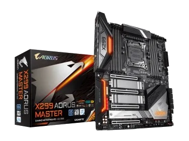 GIGABYTE X299 AORUS Master LGA2066 ,X299 Lan1000/DDR4 2400 / 2666 ,USB3,SATA3