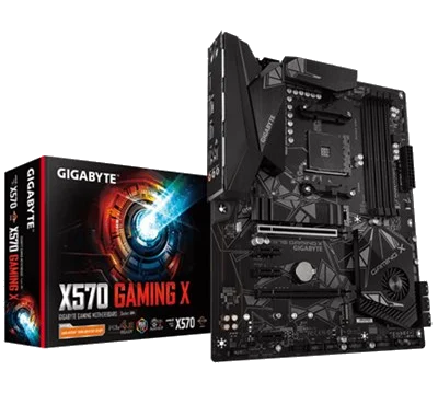 GIGABYTE X570 GAMING X , AM4,PCI-E, DualDDR4 2400/2667/2933/3200 +LAN1000 HDMI