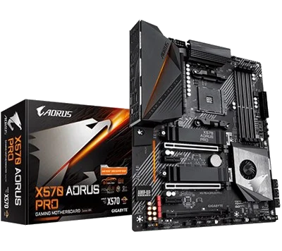 GIGABYTE X570 AORUS PRO , AM4,PCI-E, DualDDR4 2400/2667/2933/3200 +LAN1000 HDMI