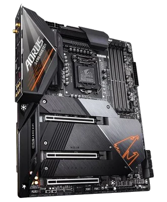 GIGABYTE Z490 AORUS MASTER , Core™ i3/i5/i7,DualDDR4 2133/2400/2666/2800/2933 ,2XPCI-E,1GB S1200