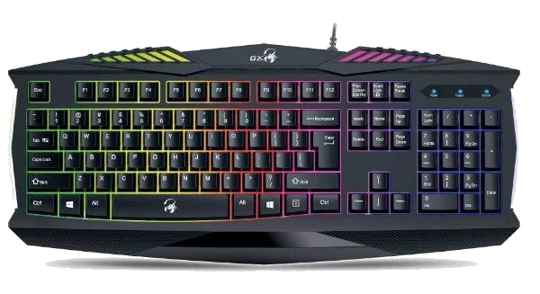 מקלדת Genius SCORPION K220 Gaming backlights keyboard, USB