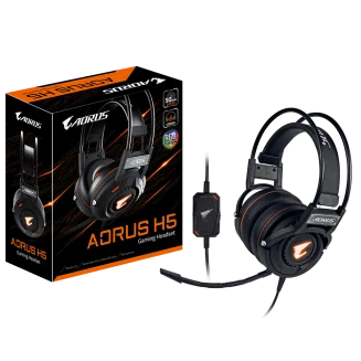 אוזניות גיימינג חוטיות Gigabyte® Headset AORUS H5