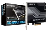 כרטיס הרחבה ללוחות Gigabyte נתמכים Gigabyte Thunderbolt 4
